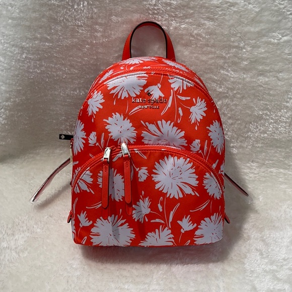 HP ππ NWT Kate Spade Karissa Wild Blossom Backpack - Picture 5 of 10